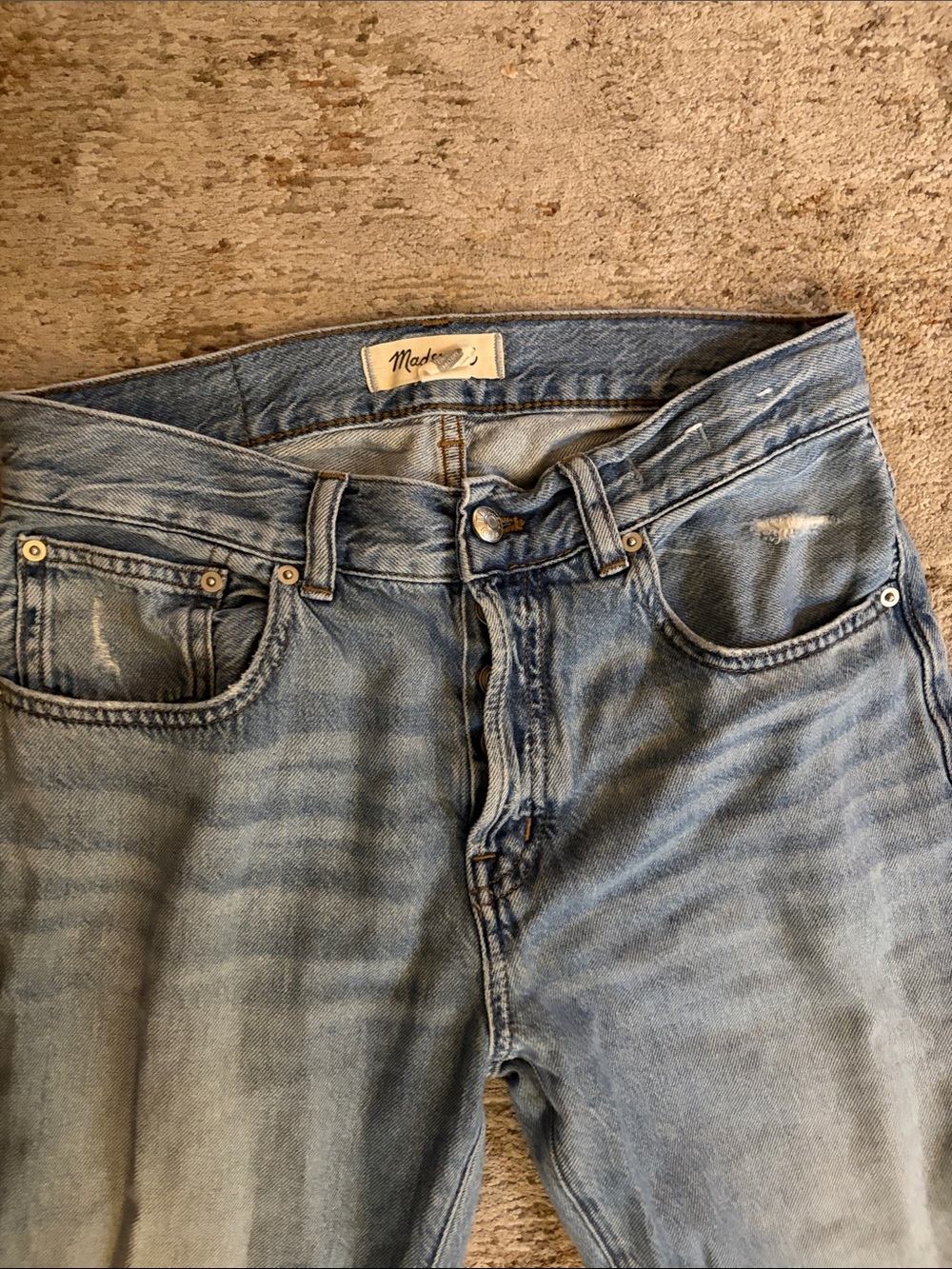 Madewell Light Blue Boyfriend Jeans
